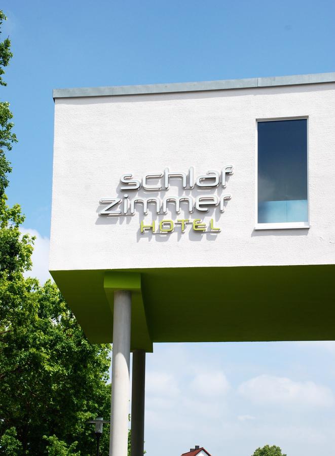 Schlafzimmer - Self Check-In Dinkelsbühl Exteriér fotografie