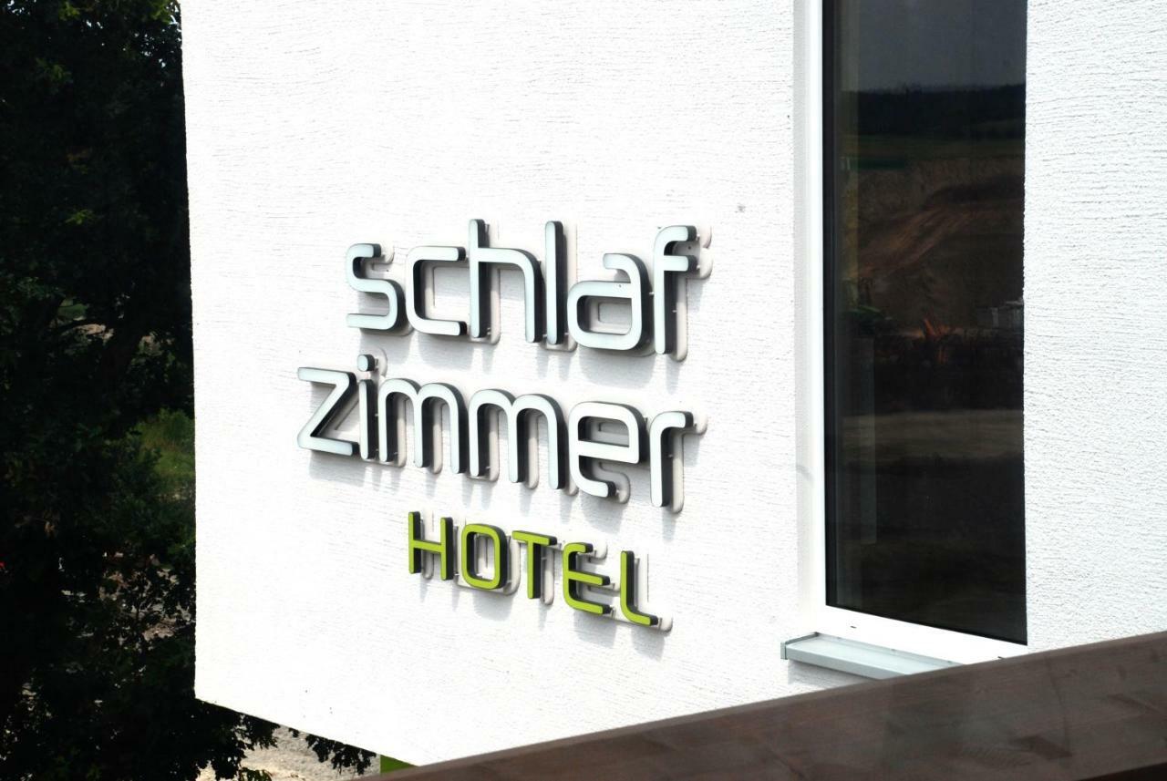 Schlafzimmer - Self Check-In Dinkelsbühl Exteriér fotografie